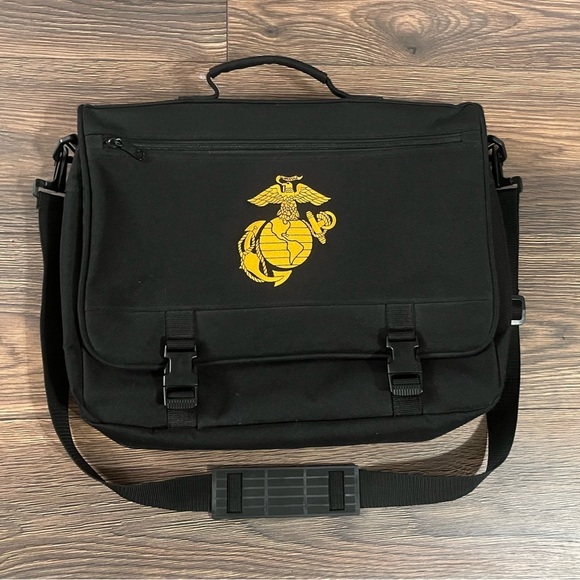USMC UNITED STATES MARINE CORPS LAPTOP BOOK‎ TRAVEL BAG Military - Picture 1 of 5